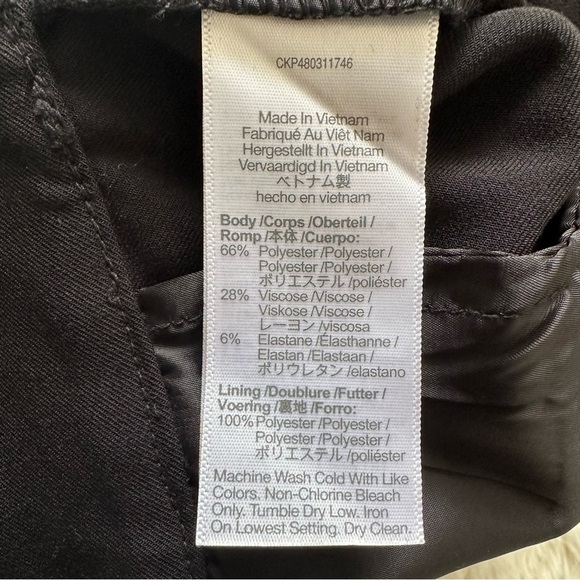 Madewell Trousers The Petite Fairbanks Pant Dress Pants Black P8 NWT New - Picture 9 of 12